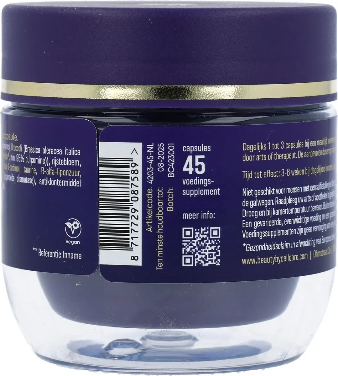 Cellcare Ageless Clean Capsules 45 Stuks
