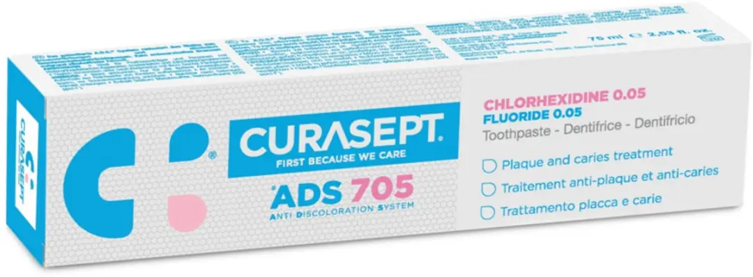 Curasept Gel-Tandpasta 0,05% CHX