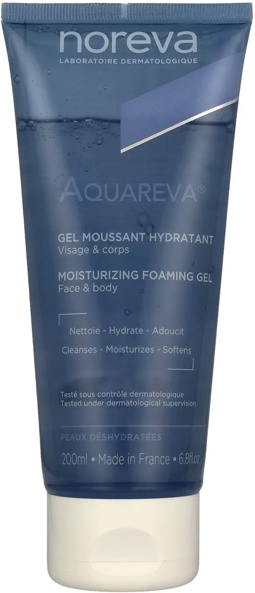 NOREVA Aquareva Moisturizing Foaming Gel 400ml - afbeelding 3 van 4