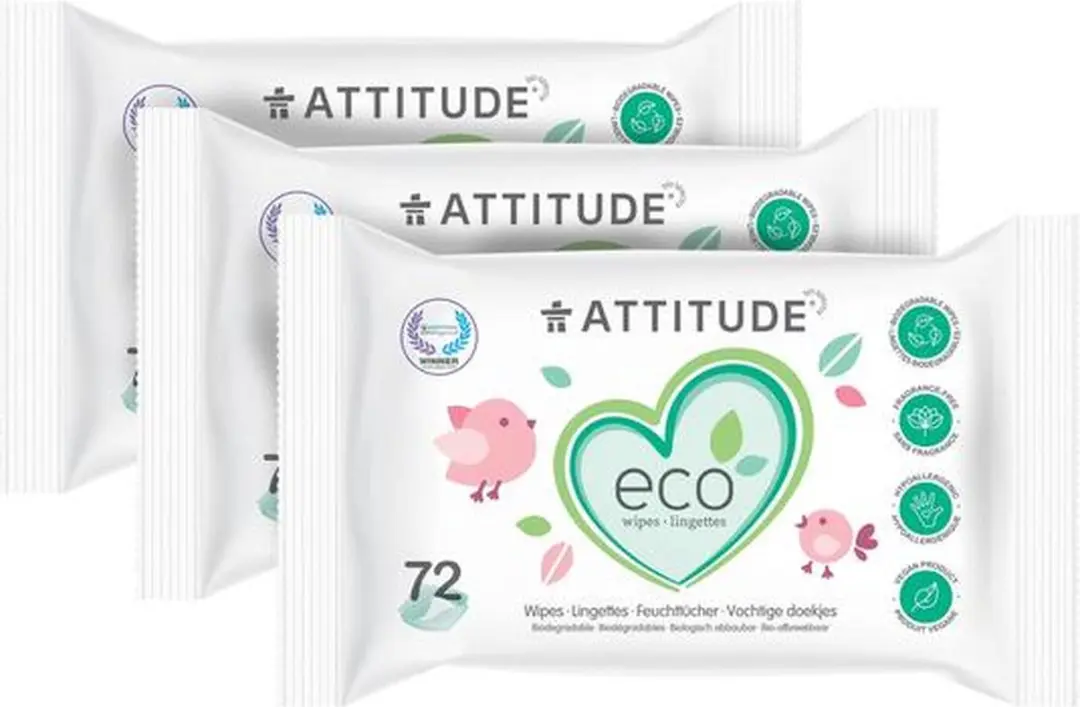 Attitude Billendoekjes 3x72 Stuks