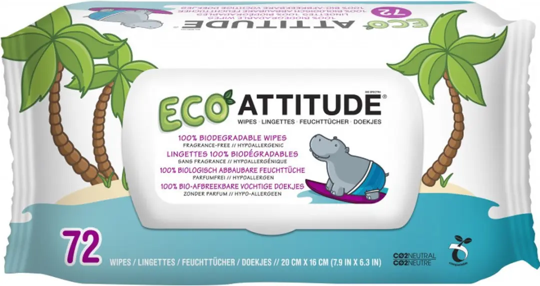 Attitude Billendoekjes 3x72 Stuks