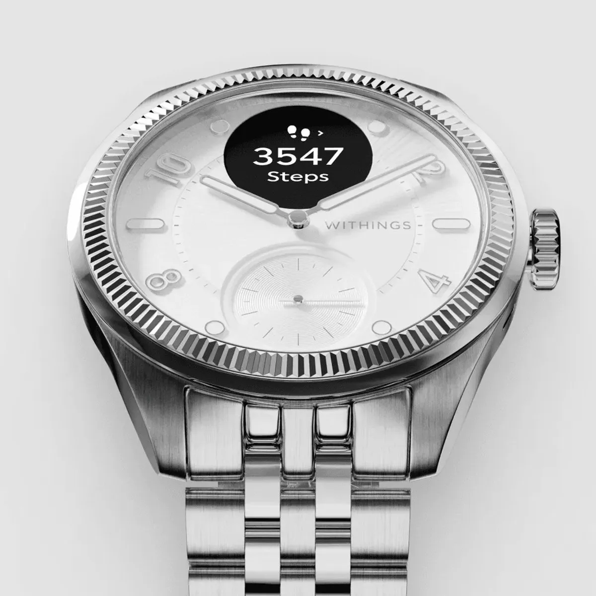 Withings ScanWatch Nova Brilliant 39mm - Titanium Grijs