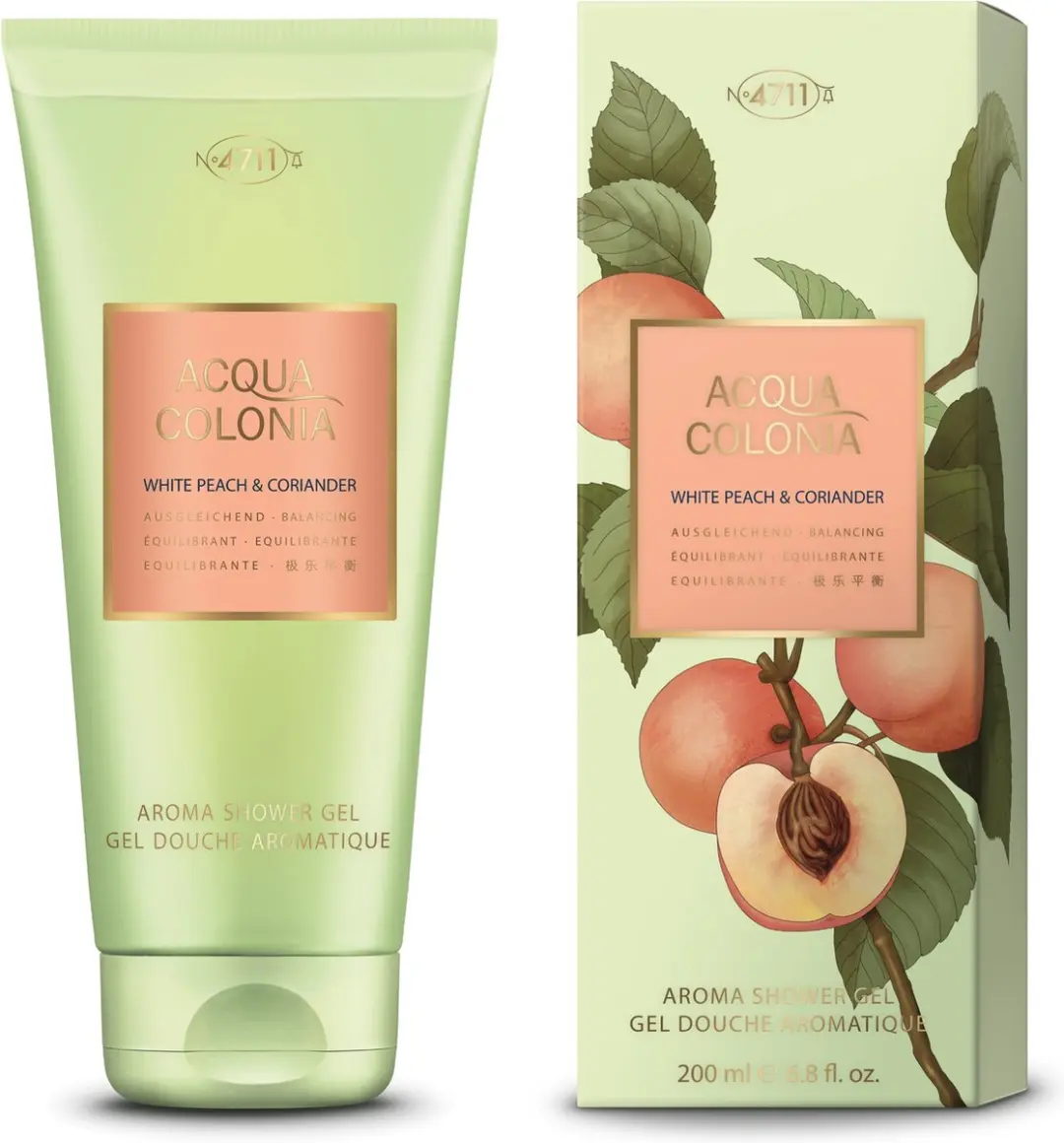 4711 Acqua Colonia White Peach & Coriander Douchgel 200ml