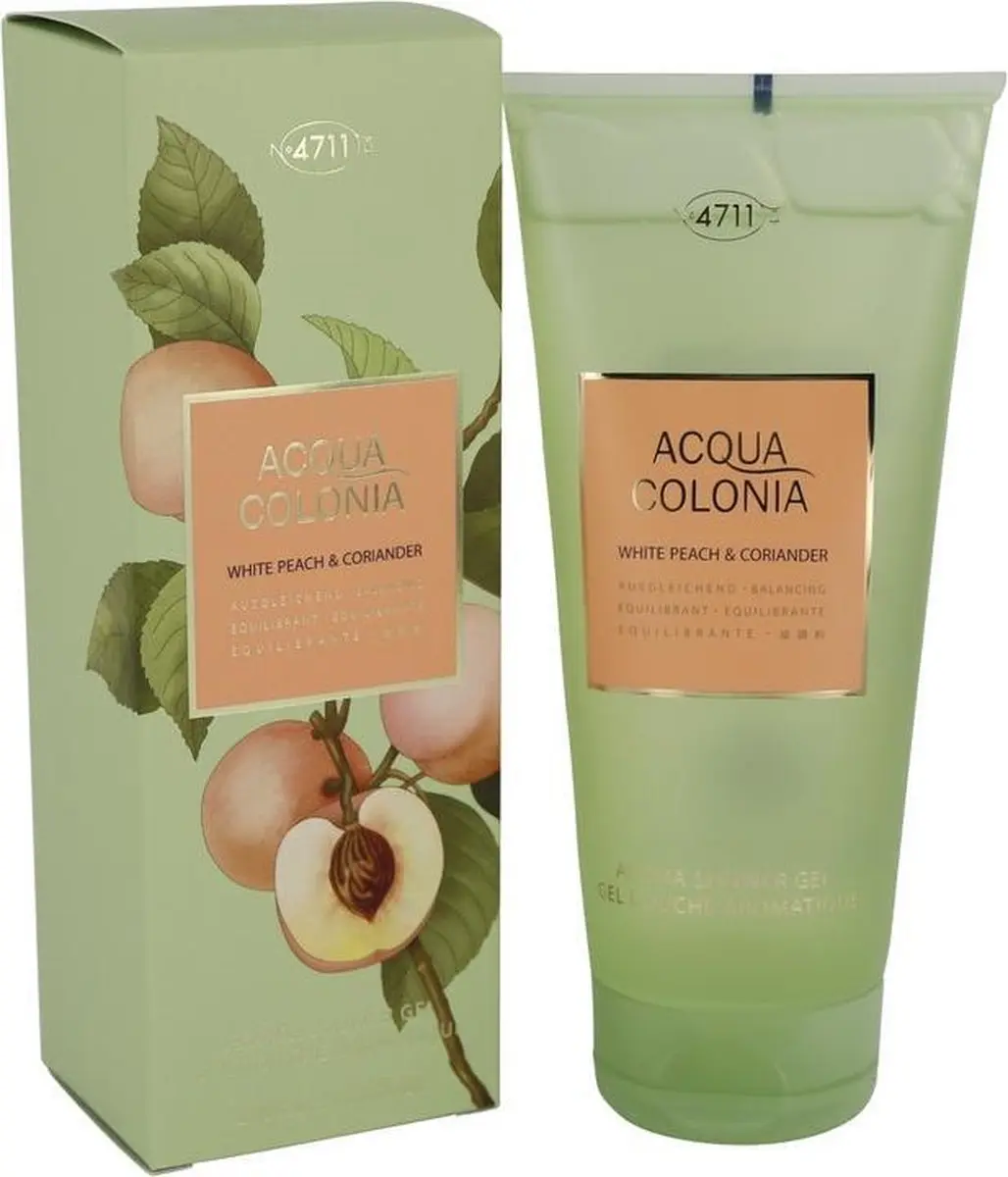 4711 Acqua Colonia White Peach & Coriander Douchgel 200ml