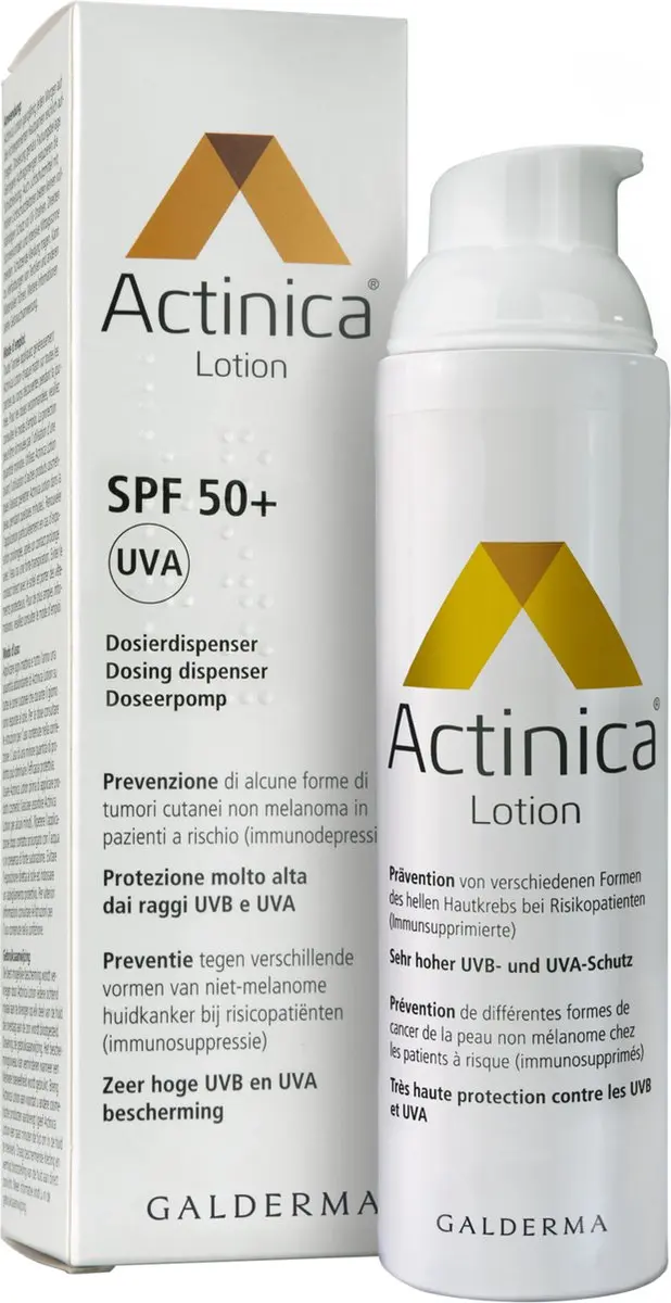 Actinica Zonnebrand Lotion SPF50+ 80g