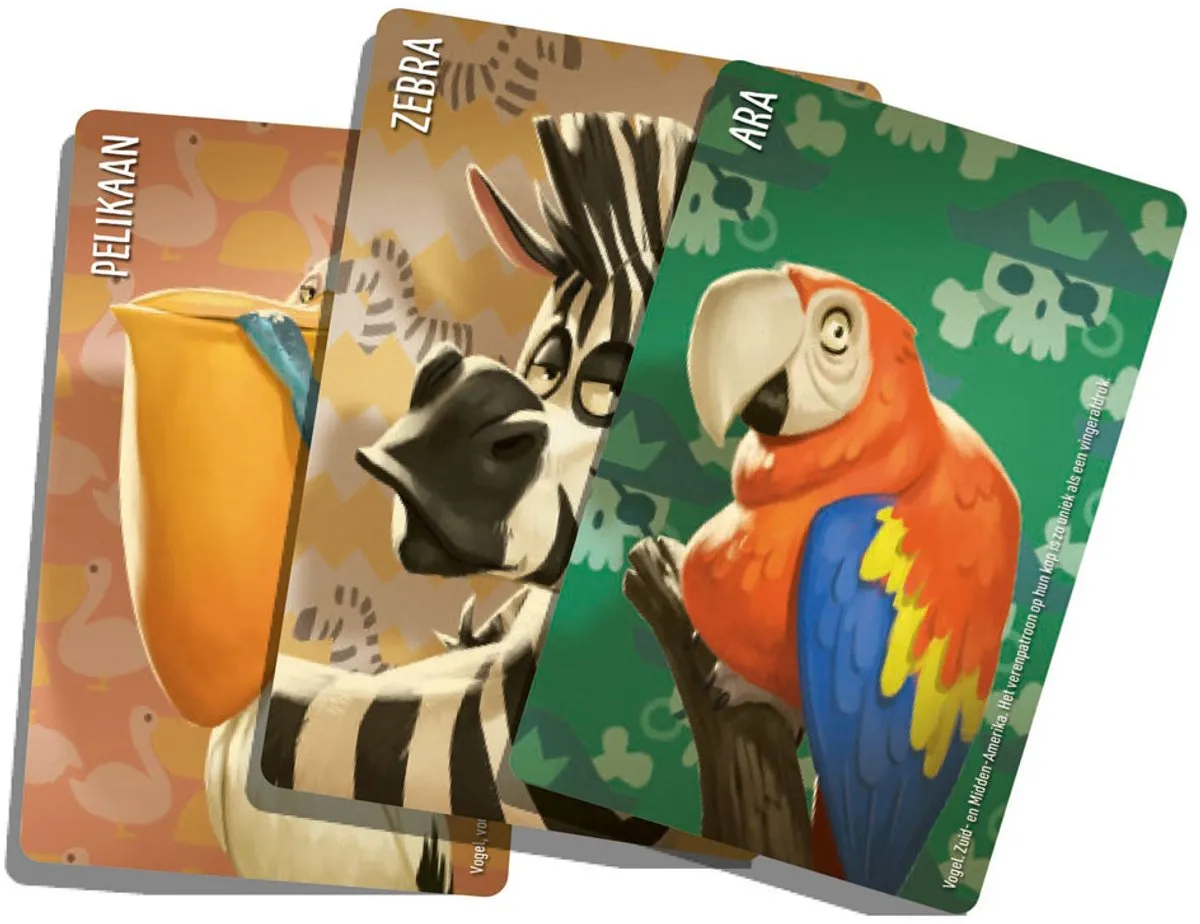 999 Games Similo Wilde Dieren Kaartspel - Coöperatief - 2-8 Spelers - afbeelding 6 van 6