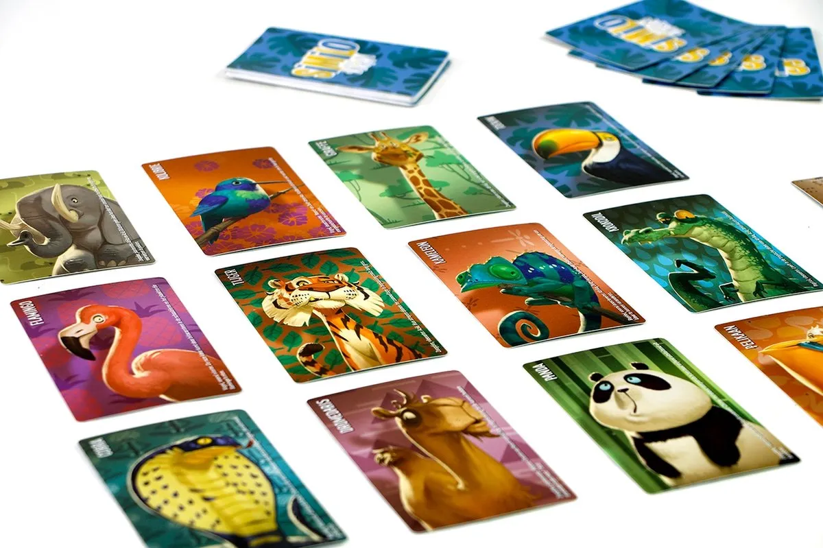 999 Games Similo Wilde Dieren Kaartspel - Coöperatief - 2-8 Spelers