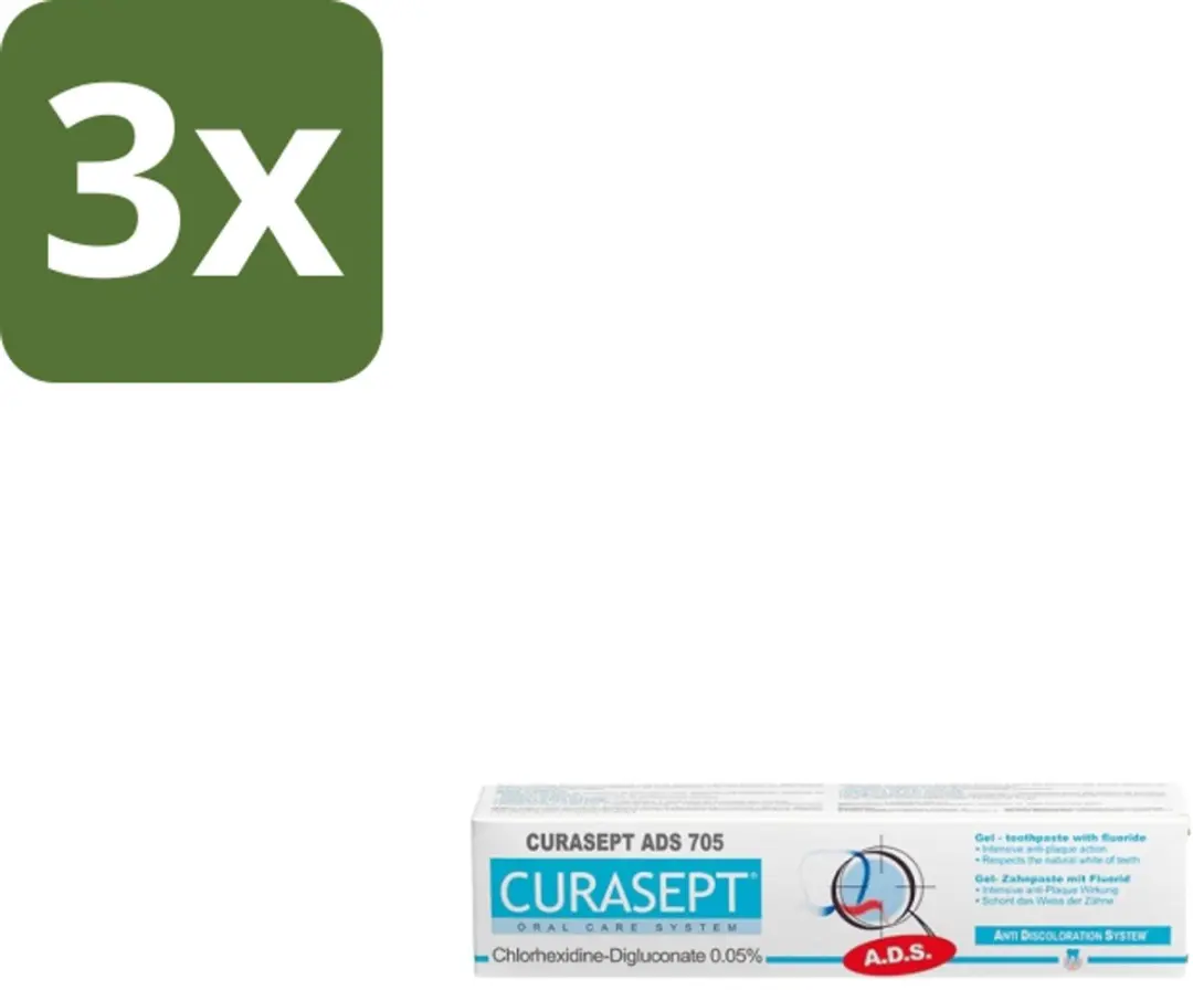 Curasept ADS 705 CHX Tandpasta 75ml