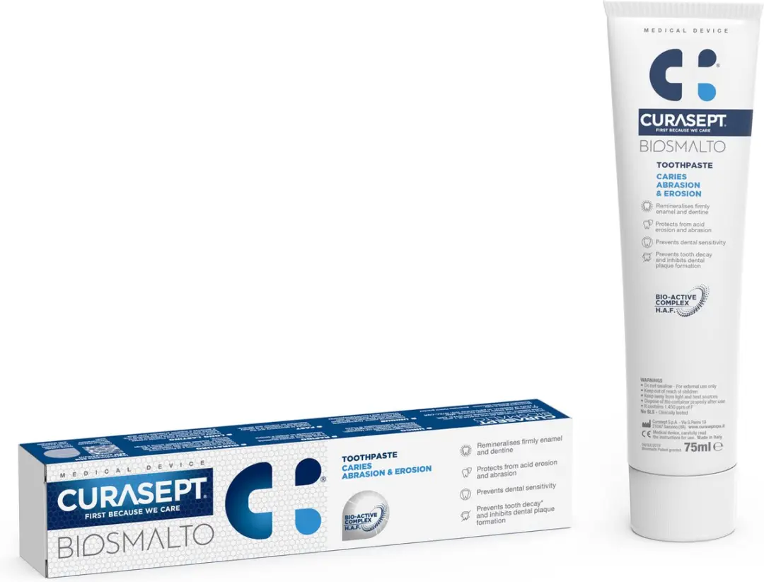 Curasept Tandpasta Biosmalto Cariës & Erosie 75ml