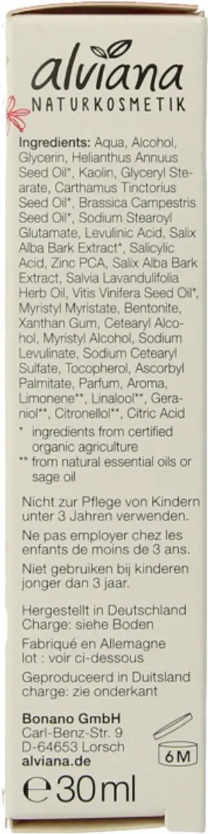 Alviana Fluid Hello Clear 30ml - afbeelding 6 van 6