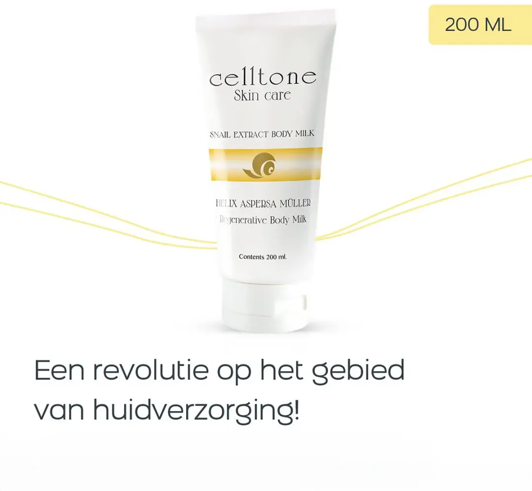 Celltone Slakkenslijmcrème Bodymilk 200ml