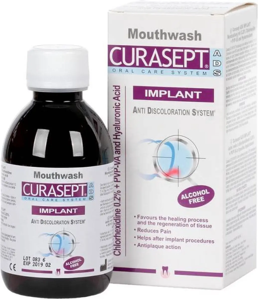Curasept Implant Mondspoelmiddel 200ml