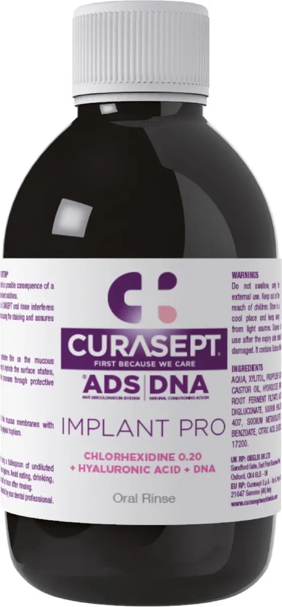 Curasept Implant Mondspoelmiddel 200ml