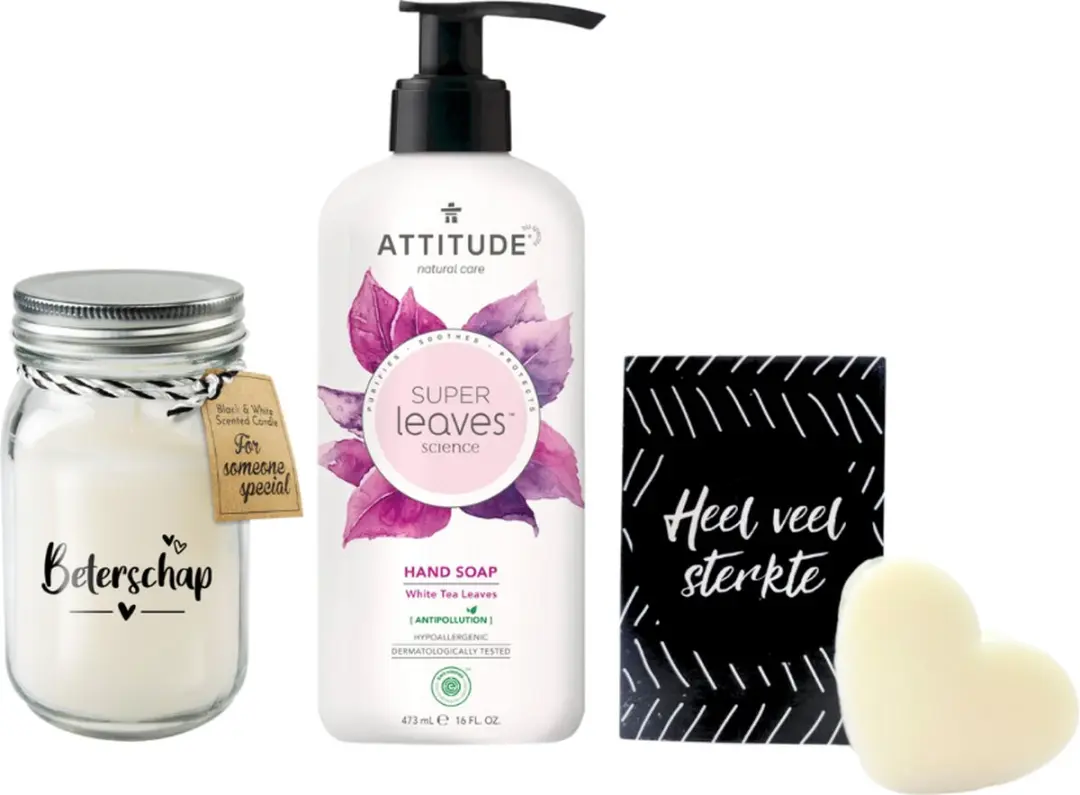 Attitude Sterkte Beterschap Cadeauset