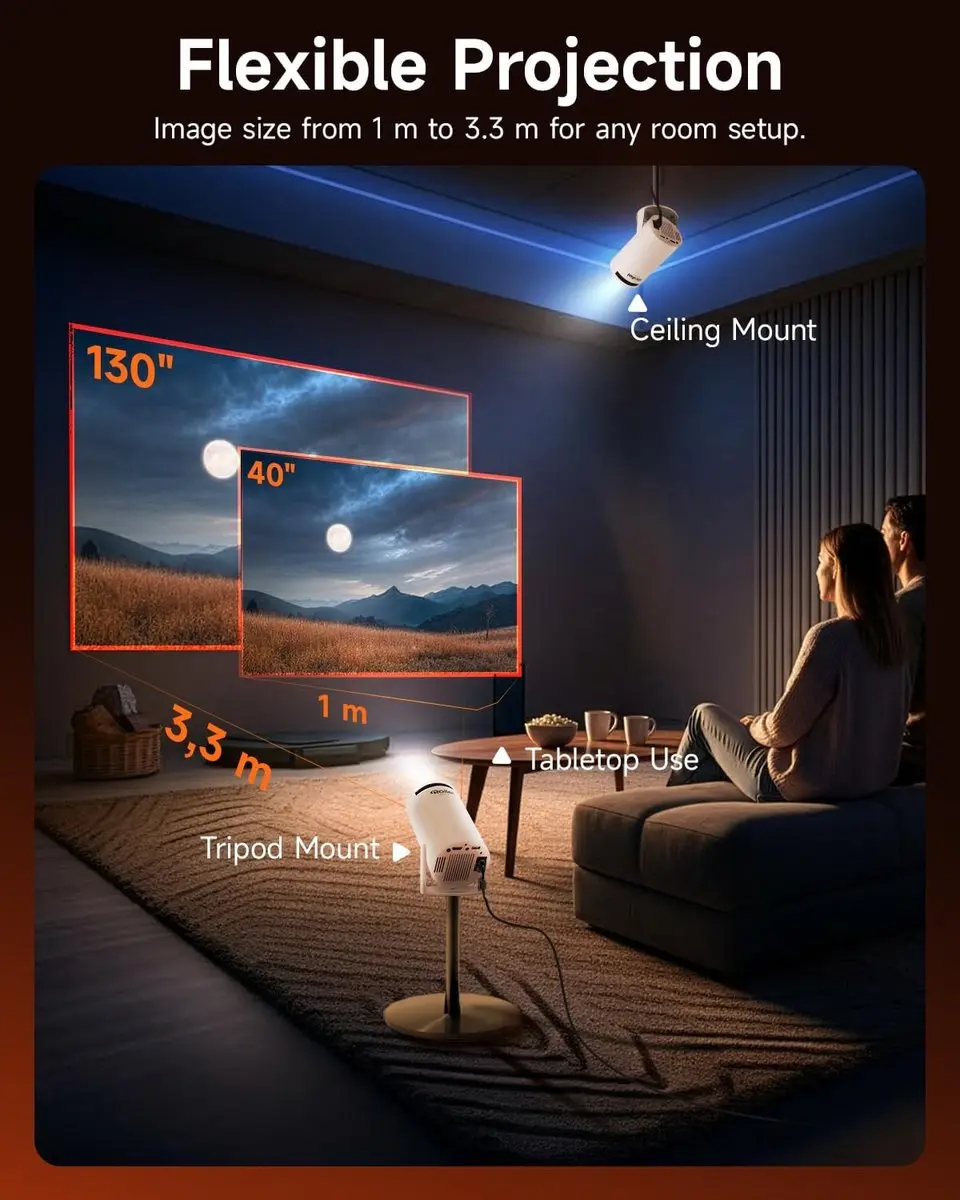Rollei Smart Beamer 4K SB-502 Projector