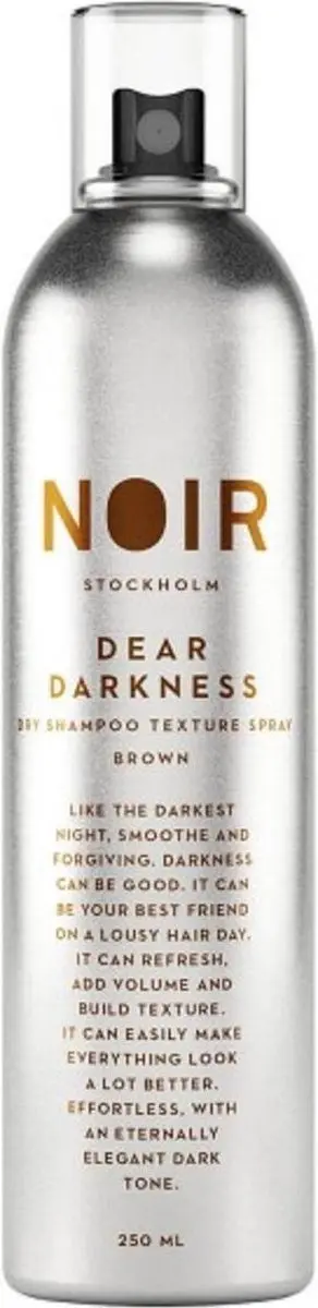 Noir Stockholm Dear Darkness Droogshampoo Bruin 250ml