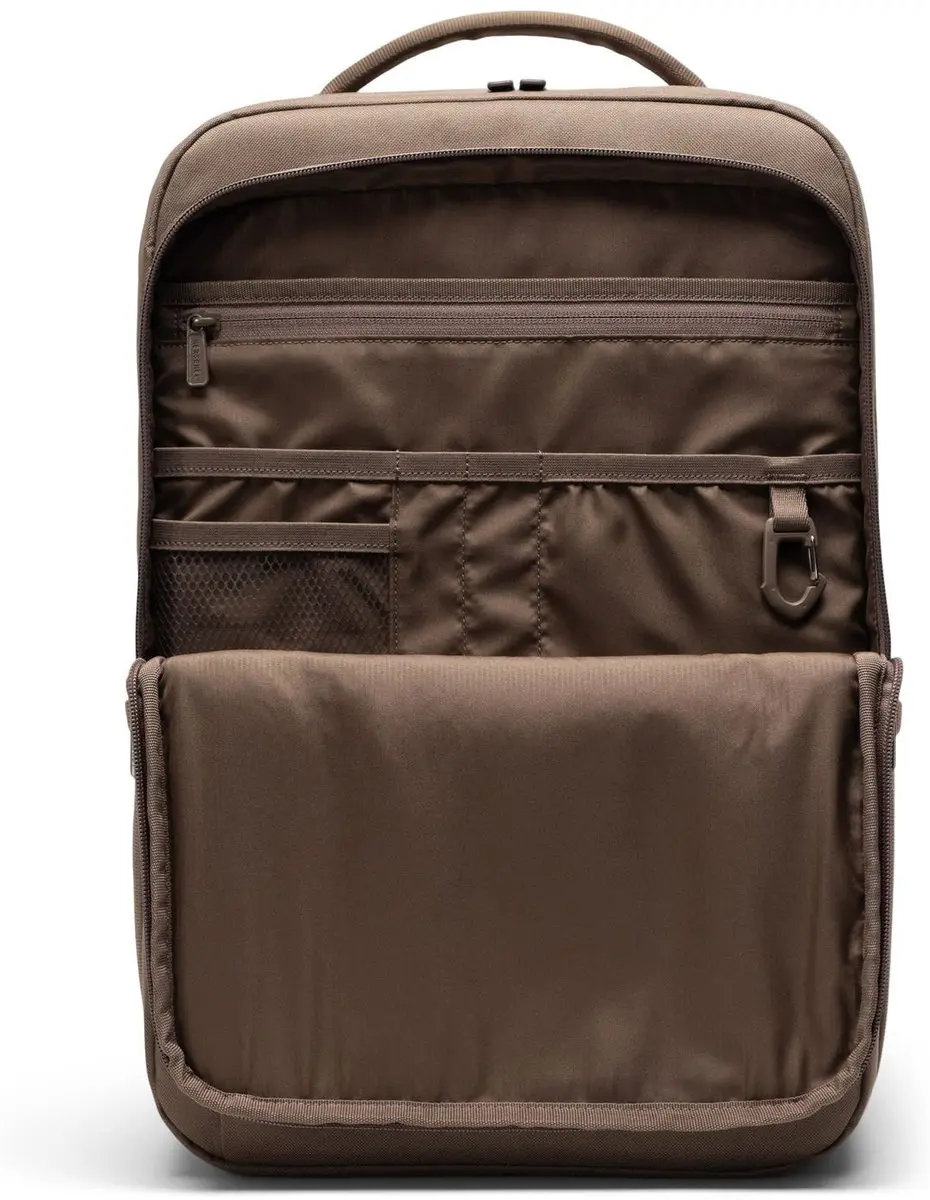 Herschel Kaslo Backpack Tech 30L - 15 inch Laptopvak - 14 Vakken - Light Brown