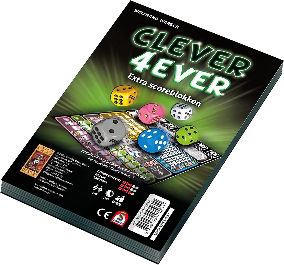 999 Games Clever 4Ever Scoreblokken
