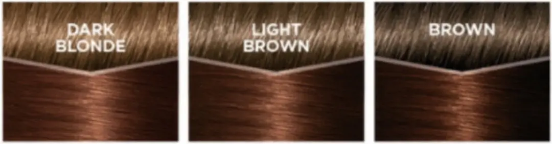 L'Oréal Paris Casting Crème Gloss Haarverf 535 Licht Goud Mahonie Bruin - 3 Stuks