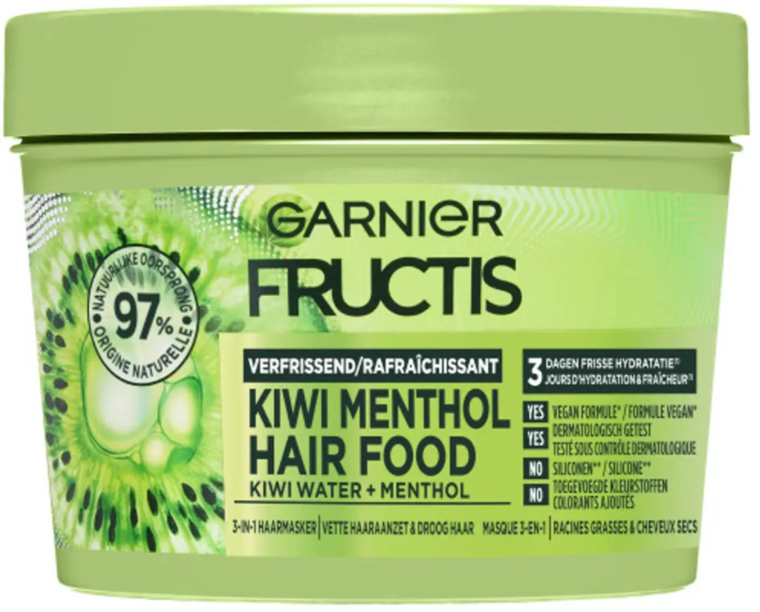 Garnier Fructis Hair Food Masker 3-in-1 Kiwi 400ml
