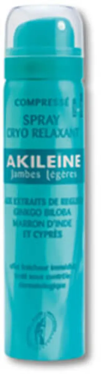 Akileine Cryo Relaxing Spray Vermoeide Benen 75ml