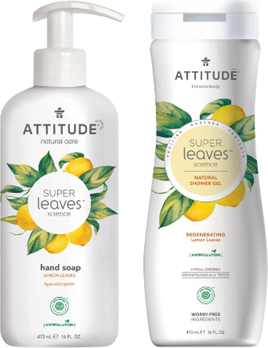 Attitude Cadeauset Bad & Body Lemon