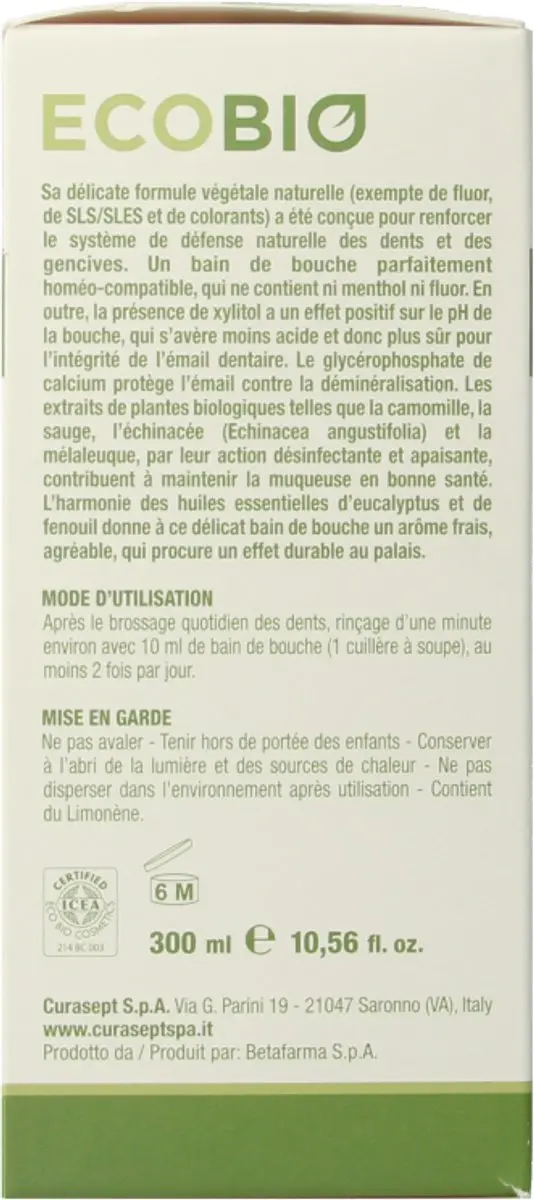 Curasept Mondspoelmiddel EcoBio 300ml