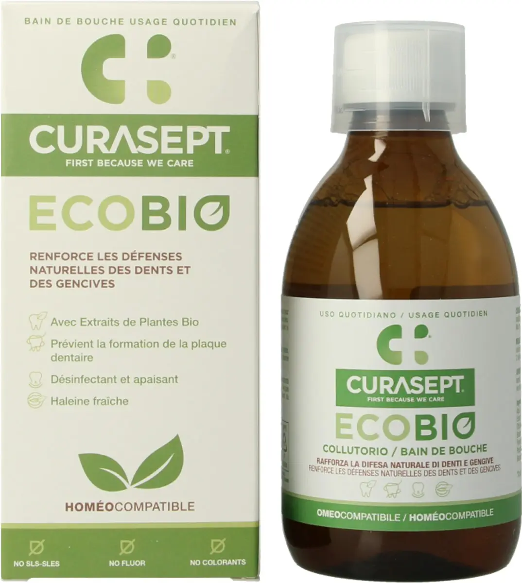 Curasept Mondspoelmiddel EcoBio 300ml