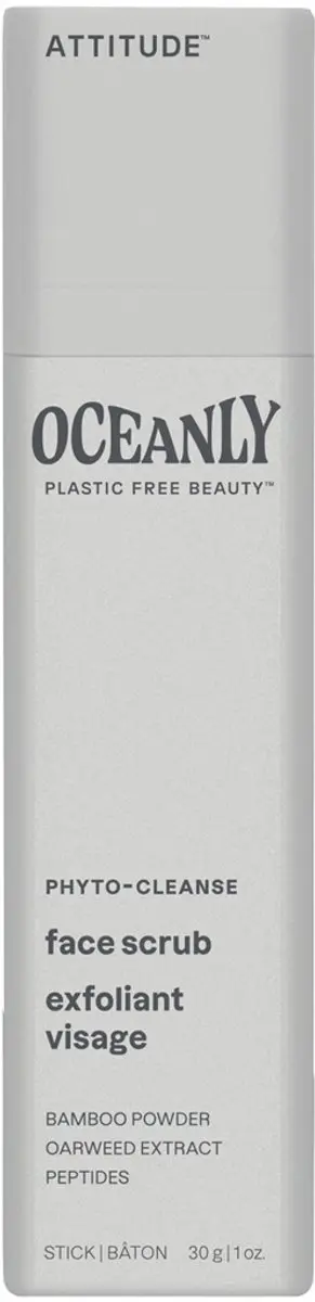 Attitude Oceanly Face Scrub met Bamboo Poeder 30ml