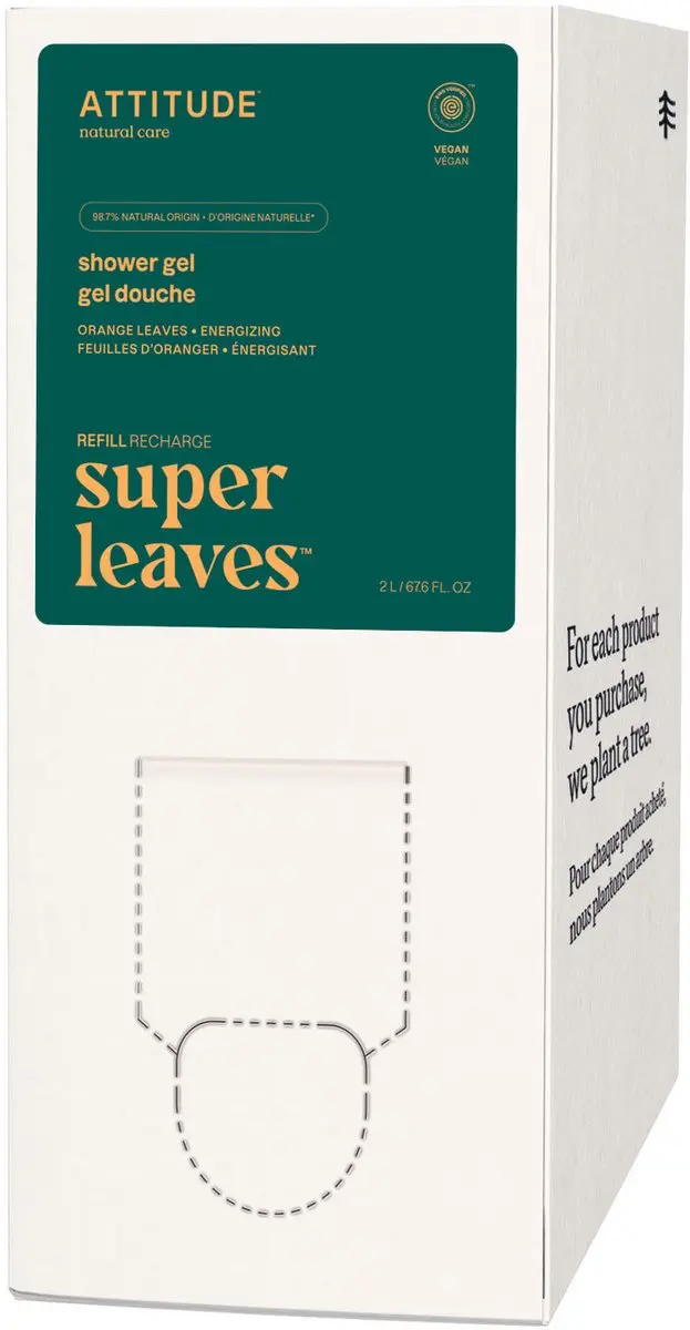 Attitude Super Leaves Douchegel 2L