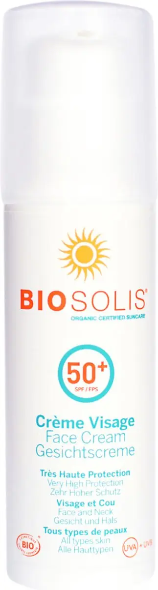Biosolis Gezichtscreme SPF50 50ml - afbeelding 6 van 6