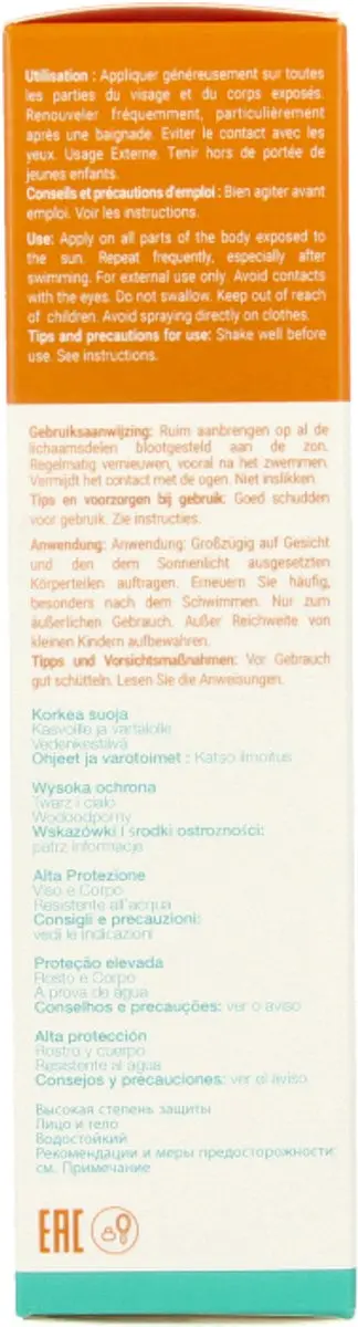 Biosolis Factor 30 Zonnebrandcrème 100ml - Lichaam