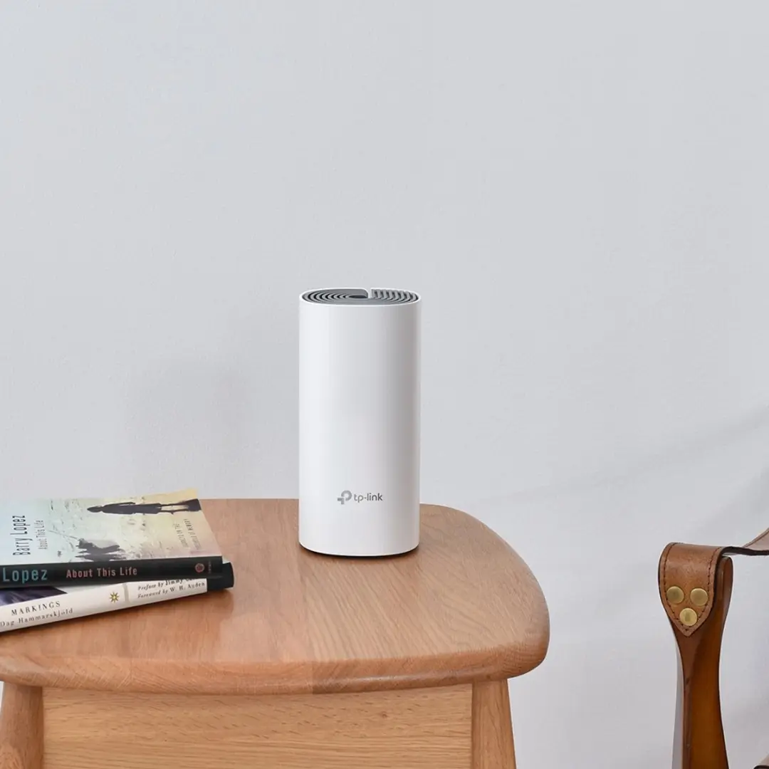 TP-Link Deco E4 3-pack Mesh Wi-Fi 5 - Wit/Grijs