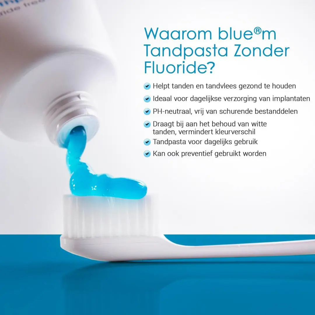 Bluem Fluoridevrije Tandpasta 75ml