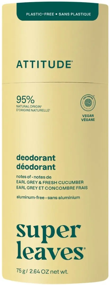 Attitude Super Leaves Earl Grey & Komkommer Deo 85ml