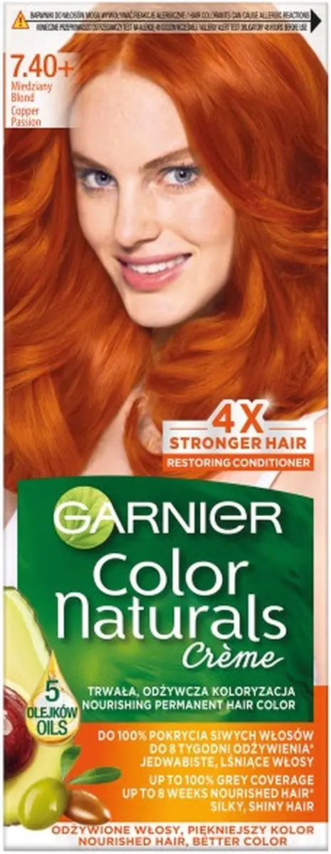 Garnier Color Naturals 7.40 Permanent Haarkleuring 1ml