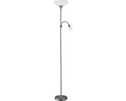 Eglo Up 2 Vloerlamp 176,5cm - Zwart/Wit