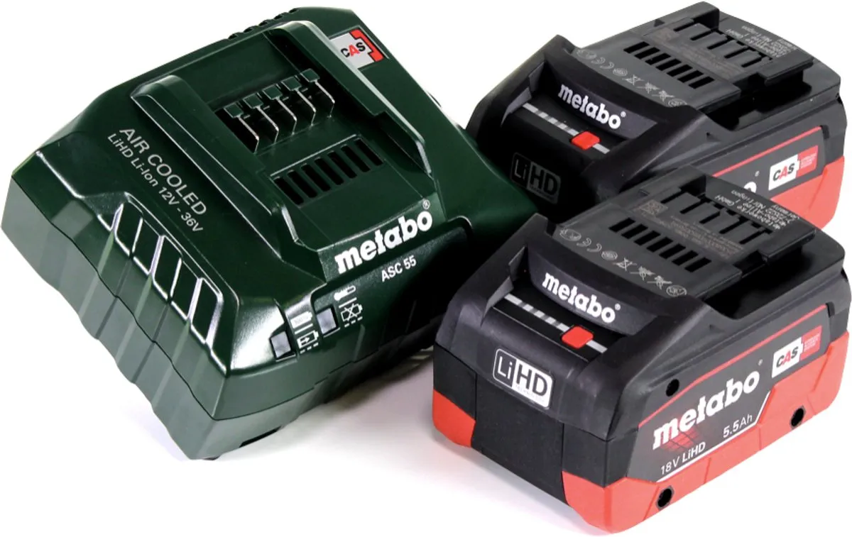Metabo RM 36-18 LTX BL 46 Accugrasmaaier - 36V - 46cm - 2x 5,5Ah - afbeelding 4 van 5