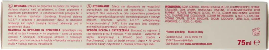 Curasept Tandpasta ADS DNA Perio Pro 75ml