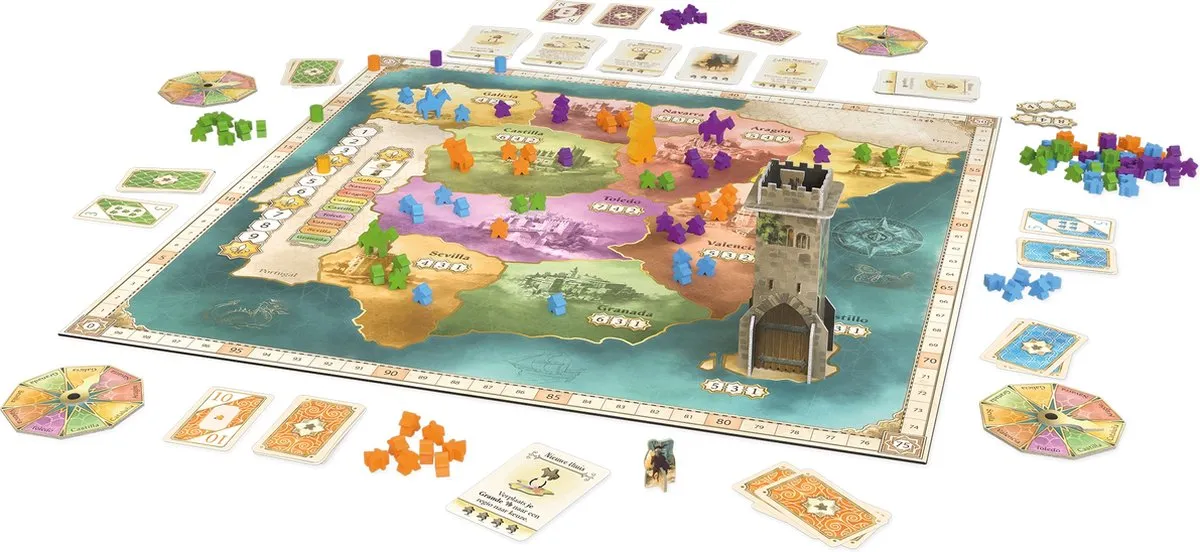 999 Games El Grande Bordspel Vernieuwde Versie - 2-5 Spelers