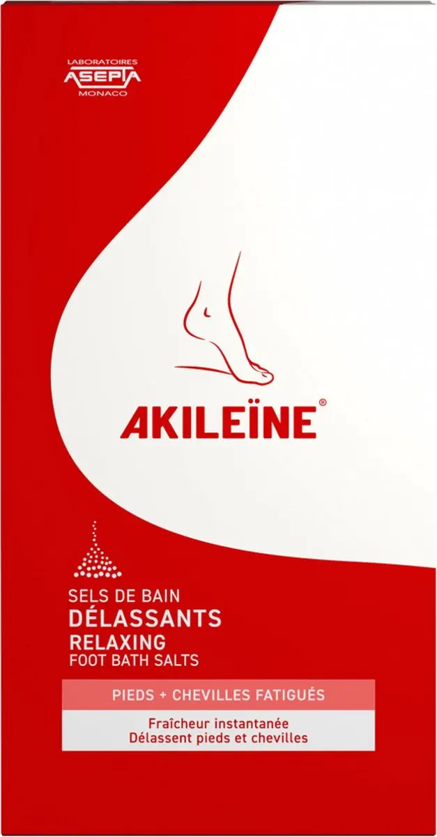Akileine Ontspannend Badzout Lipoaminozuren 300g