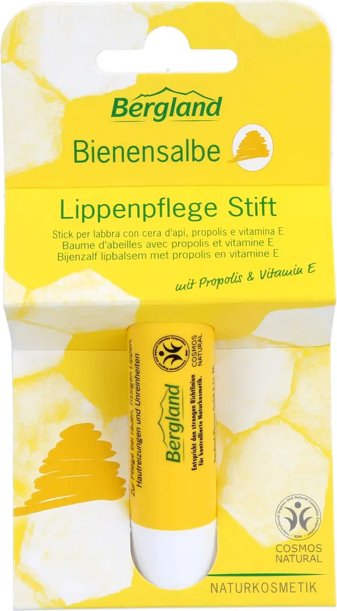 Bergland Lipbalm Bijenzalf 10ml