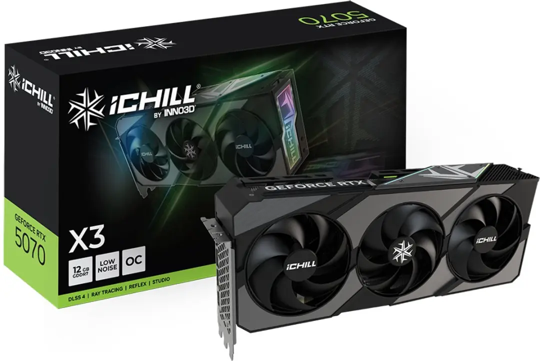 INNO3D iChill GeForce RTX 5070 X3 C50703-12D7X-195065H