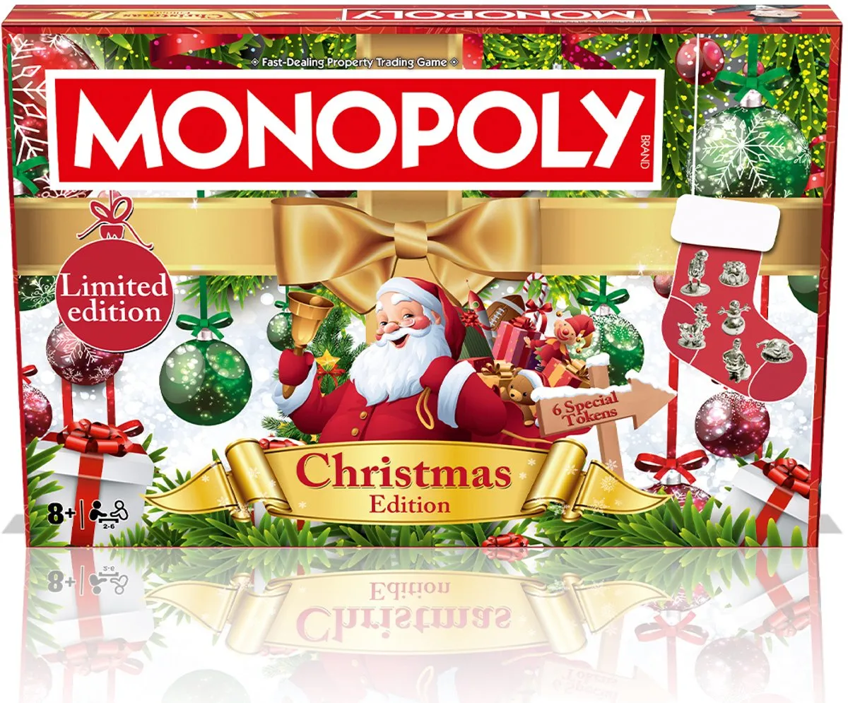 Winning Moves Monopoly Limited Edition Kersteditie 2026