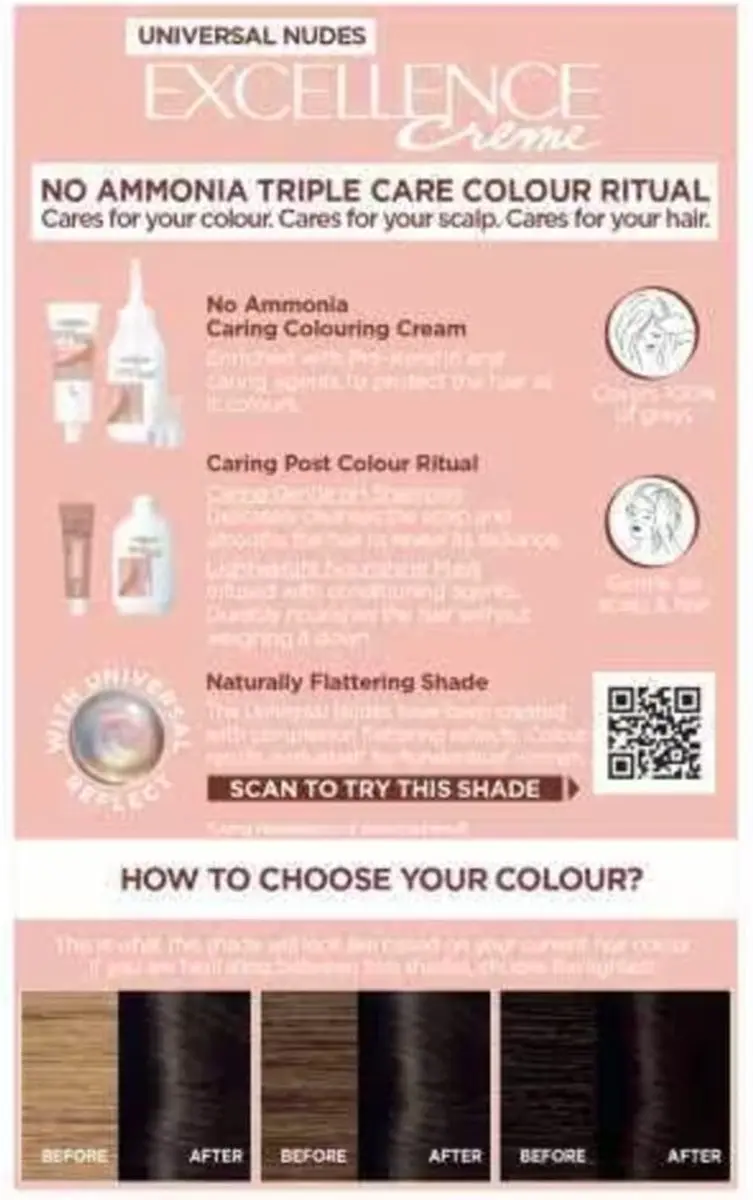 L'Oréal Paris Excellence Crème Universal Nudes Zeer Donkerbruin - 6 Stuks - afbeelding 6 van 6