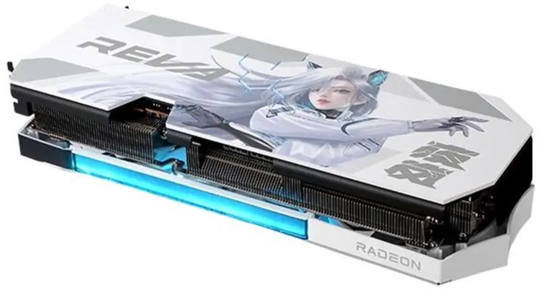 PowerColor RX 9070 XT Hellhound REVA 16GB - Wit