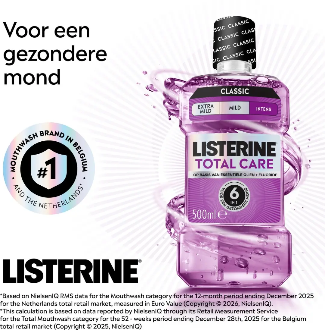 Listerine Total Care Intens Mint 3x500ml