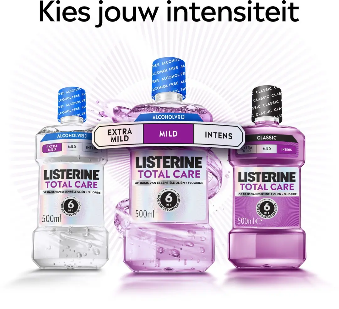 Listerine Total Care Intens Mint 3x500ml