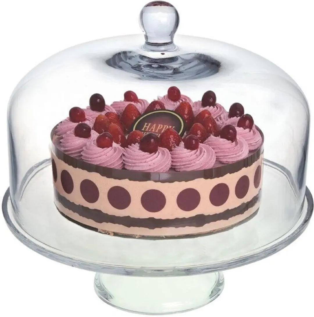 Olympia CS013 Glazen Taartstandaard 30cm - Transparant