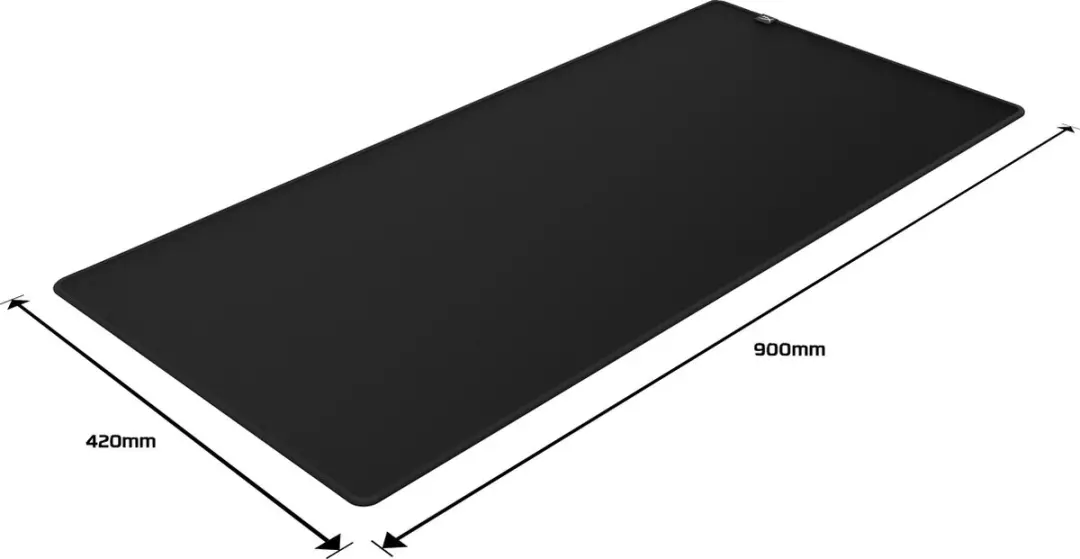 HP HyperX Pulsefire Mat WM Gaming Muismat - XL - Zwart
